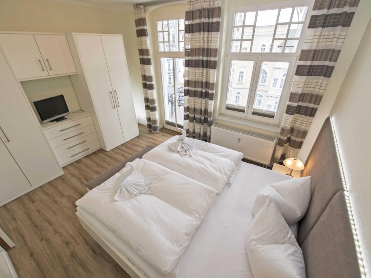 Haus Metropol - Fewo 7 Mit Balkon Und Meerblick Binz Exteriör bild
