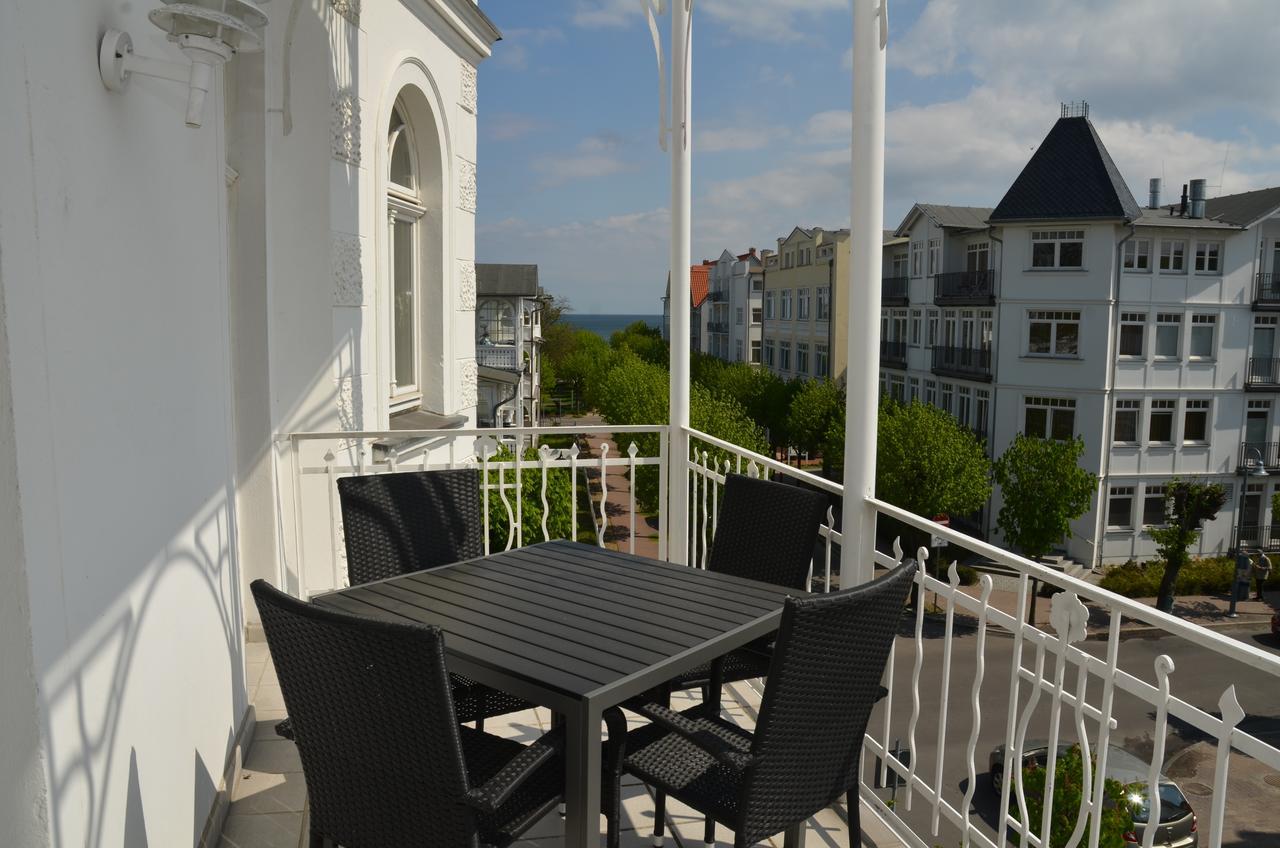 Haus Metropol - Fewo 7 Mit Balkon Und Meerblick Binz Exteriör bild