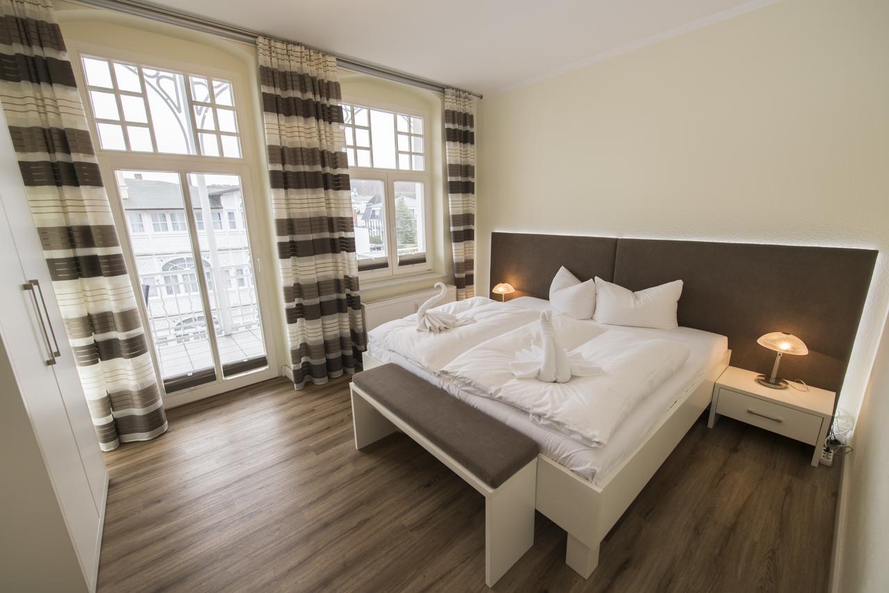 Haus Metropol - Fewo 7 Mit Balkon Und Meerblick Binz Exteriör bild