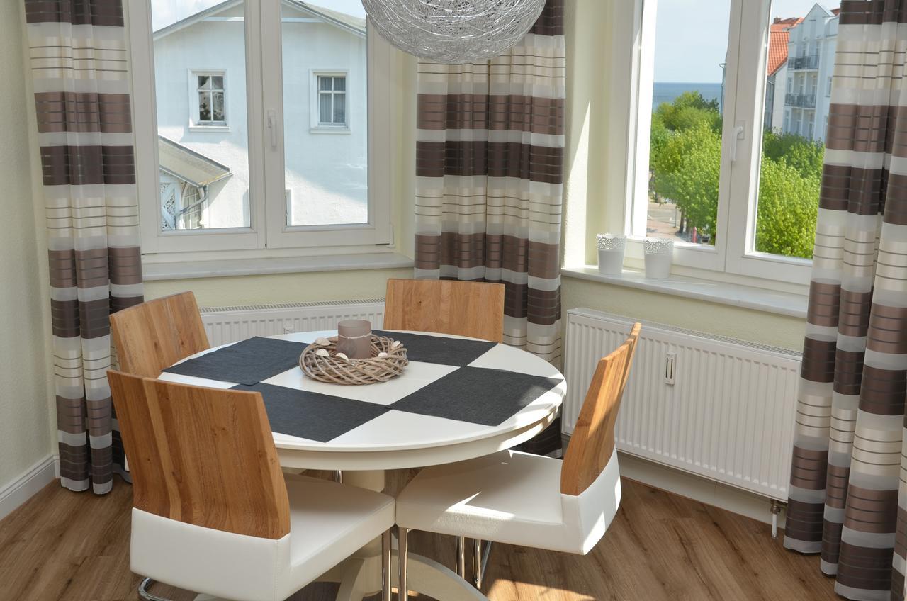 Haus Metropol - Fewo 7 Mit Balkon Und Meerblick Binz Exteriör bild